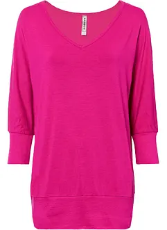 Oversized shirt van soepele viscose, bonprix