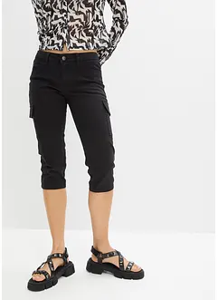 Capri broek van elastische katoenmix, bonprix