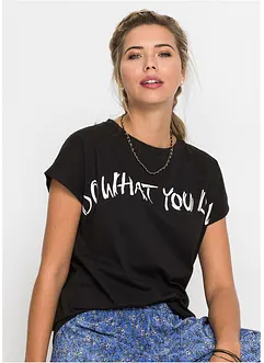 Oversized shirt van puur katoen, bonprix