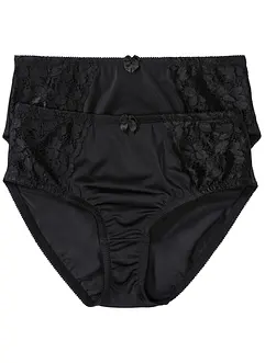 Maxislip met fijne kant (set van 2), bonprix
