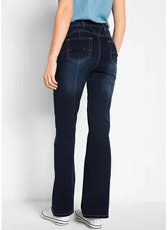 Corrigerende jeans mid waist, bootcut, bonprix