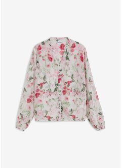 Chiffon blouse met wijde mouwen, BODYFLIRT