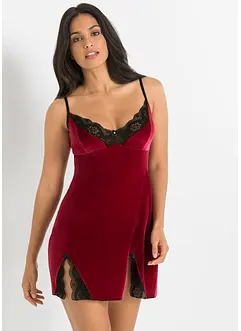Fluwelen jurk, bonprix