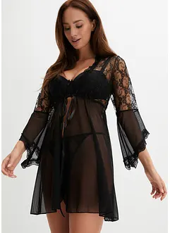 Kimono en string (2-dlg. set), bonprix