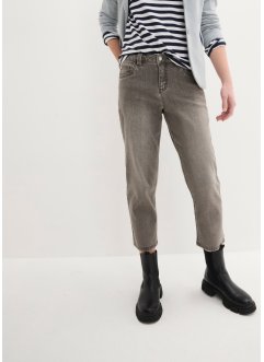 Boyfriend jeans mid waist, cropped, John Baner JEANSWEAR