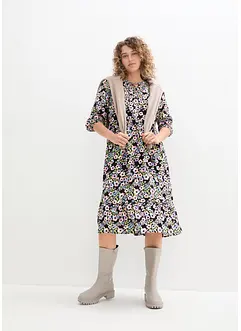 Midi jurk van viscose, bonprix