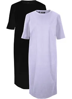 Oversized shirtjurk van katoen (set van 2), bonprix