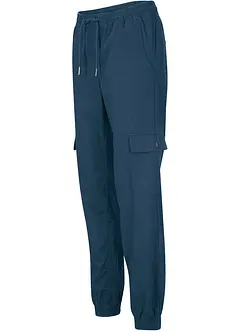 Cargo broek met linnen, bonprix