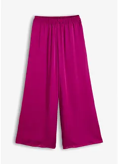Soepelvallende broek met wijde pijpen, bonprix