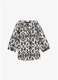 Gedessineerde blouse van katoen, bonprix