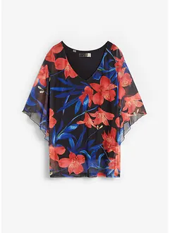 Shirt tuniek van mesh, bonprix