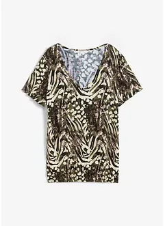 Shirt met breed elastiek, bonprix