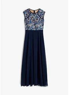 Midi jurk met kant, bonprix
