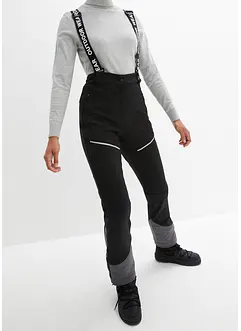 Waterafstotende skibroek van softshell met stretch, straight, bonprix