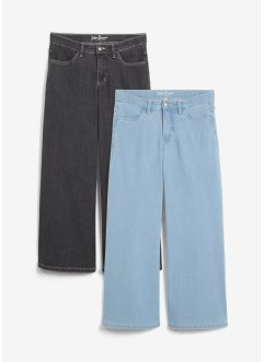Capri comfort stretch jeans (set van 2), John Baner JEANSWEAR