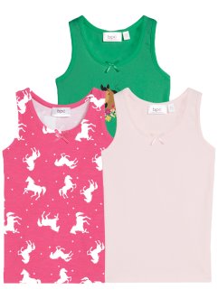 Meisjes hemd (set van 3), bpc bonprix collection