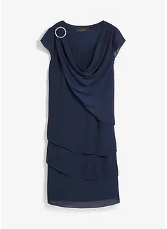 Chiffon jurk in layerlook, bonprix