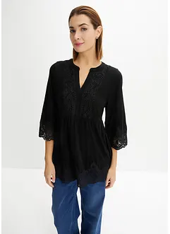 Shirt tuniek van viscose, bonprix