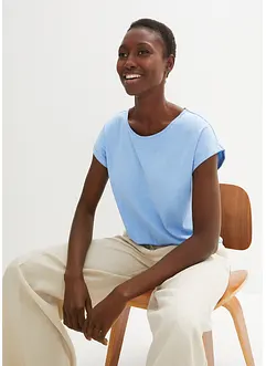 Shirt met zijde, bonprix