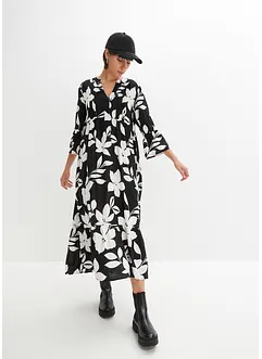 Maxi jurk van viscose, bonprix