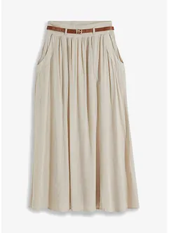 Maxirok met riem (2-dlg. set), bonprix