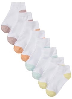 Korte sokken met biologisch katoen (8 paar), bonprix