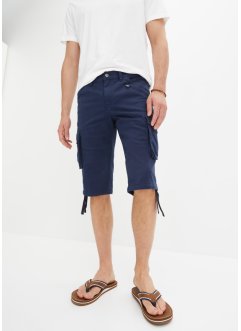 Lange cargo bermuda, loose fit, RAINBOW