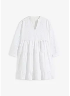 Tuniekjurk met broderie anglaise, bonprix