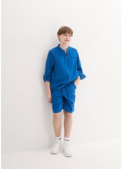 Jongens mousseline overhemd en broek (2-dlg. set), bpc bonprix collection