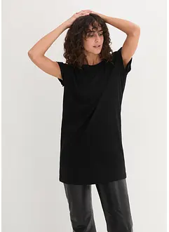 Boxy longshirt, korte mouw, bonprix