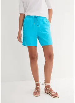 Mousseline short van katoen, bonprix