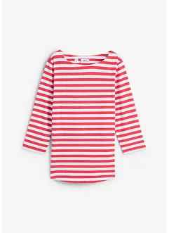 Shirt met 3/4 mouwen en boothals, bonprix