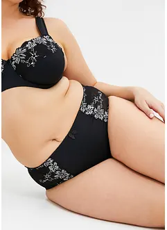 Corrigerende slip met borduurse (set van 2), bonprix