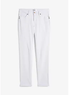 Stretch jeans mid waist, straight, bonprix