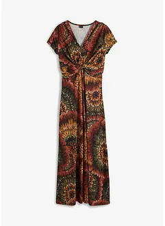 Gedessineerde maxi jurk van jersey, bonprix