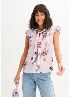 Mouwloze blouse met print, BODYFLIRT