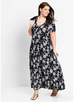 Maxi shirtjurk, korte mouw, bonprix