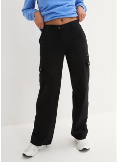 Mid waist cargo jeans, bpc bonprix collection