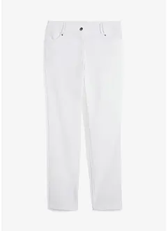 Bengaline stretch broek met comfortband, straight, bonprix