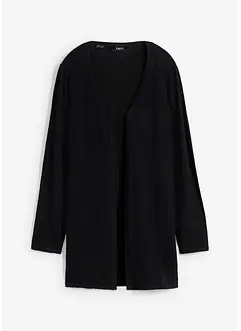 Gebreid vest van slub garen, bonprix