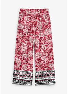 Losjes vallende palazzo broek met paisley, bonprix