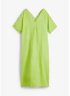 Wijde kaftan jurk van puur linnen, bonprix