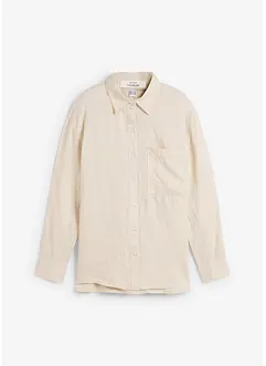 Overhemdblouse van linnen, bonprix