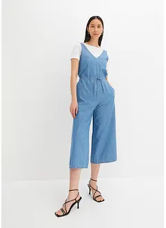 Jeans jumpsuit van puur katoen, RAINBOW