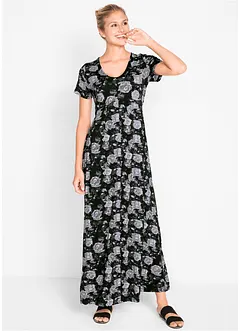 Maxi shirtjurk, korte mouw, bonprix