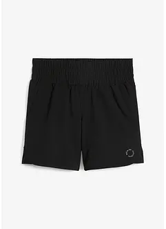 Sneldrogende outdoor short met gesmokte band, bonprix