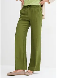 Marlene broek met elastische tailleband van viscosemix, bonprix