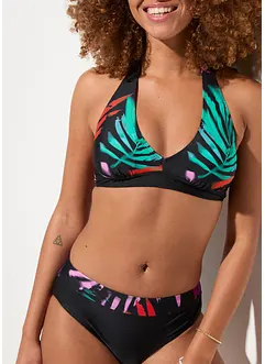 Halter bikinitop met gerecycled polyamide, bonprix