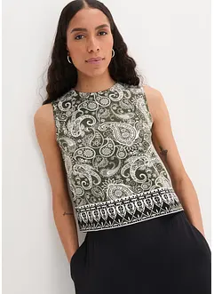 Top met paisley, bonprix