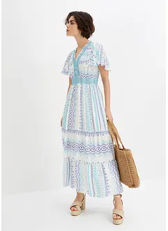 Gedessineerde maxi jurk, bonprix